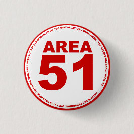 Gebied 51 Pin Ronde Button 3,2 Cm