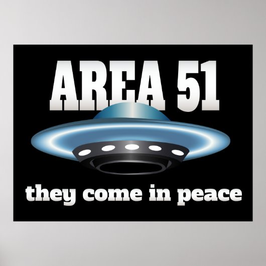 Gebied 51 poster (Voorkant)