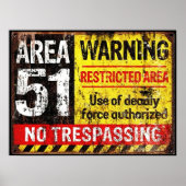 GEBIED 51 POSTER (Voorkant)