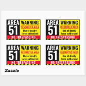 GEBIED 51 Sticker (Vel)