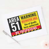 GEBIED 51 Sticker (Envelop)