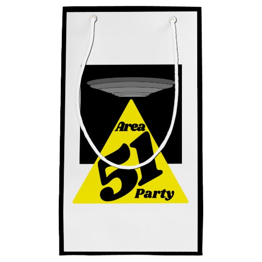 Gebied 51 UFO, geboortedag Klein Cadeauzakje (Voorkant)