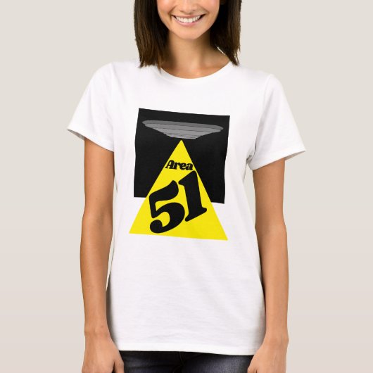 Gebied 51, UFO T-shirt (Voorkant)