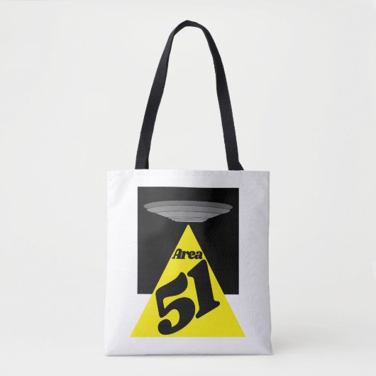 Gebied 51, UFO Tote Bag (Voorkant)