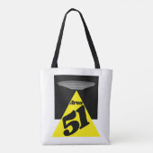 Gebied 51, UFO Tote Bag (Achterkant)
