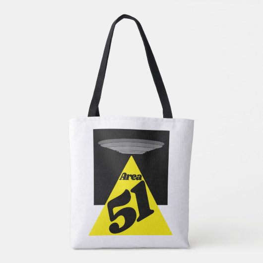 Gebied 51, UFO Tote Bag (Achterkant)