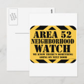 Gebied 52 Volwassenenwacht Briefkaart (Voorkant / Achterkant)