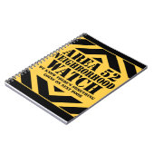 Gebied 52 Volwassenenwacht Notitieboek (Linkerzijde)