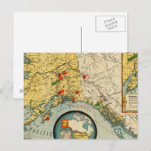 Gebied Alaska Briefkaart (Voorkant / Achterkant)