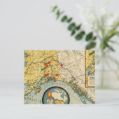 Gebied Alaska Briefkaart (Staand voorkant)