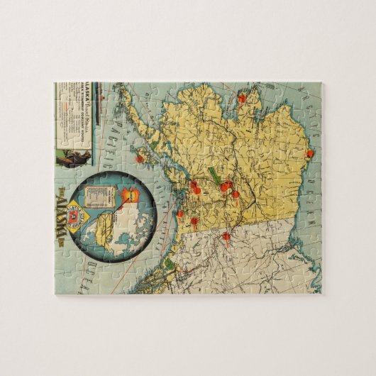 Gebied Alaska Legpuzzel (Horizontaal)