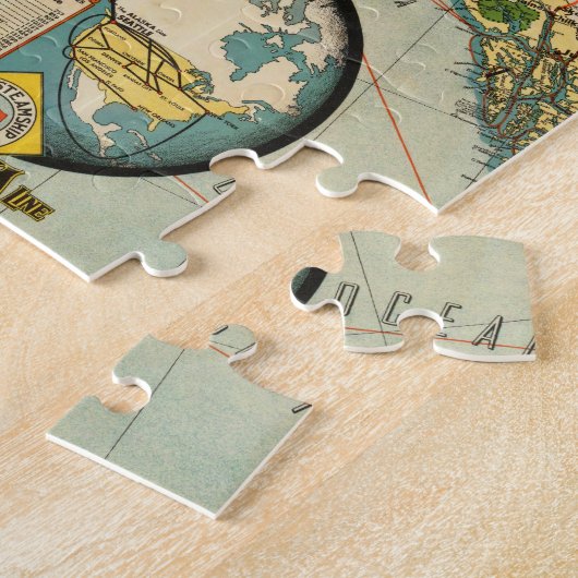 Gebied Alaska Legpuzzel (Zijkant)