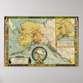 Gebied Alaska Poster (Voorkant)