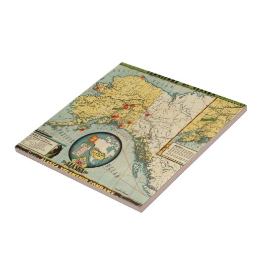 Gebied Alaska Tegeltje (Zijkant)