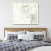 Gebied Arizona Canvas Afdruk (Insitu (Slaapkamer))