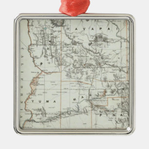 Gebied Arizona Metalen Ornament