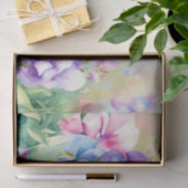 Gebied Bloemen-zoete Erwt (B) Waterverf Tissuepapier (Geschenk)