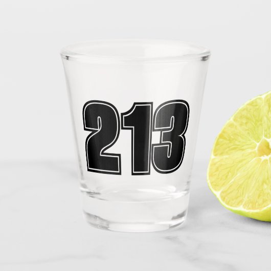 Gebied Code 213 (Los Angeles): warm glas (Voorkant)