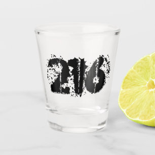 Gebied Code 216 (Cleveland) Scheerglas Shot Glas