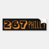 Gebied Code 267 - Philly Bumpersticker (Voorkant)