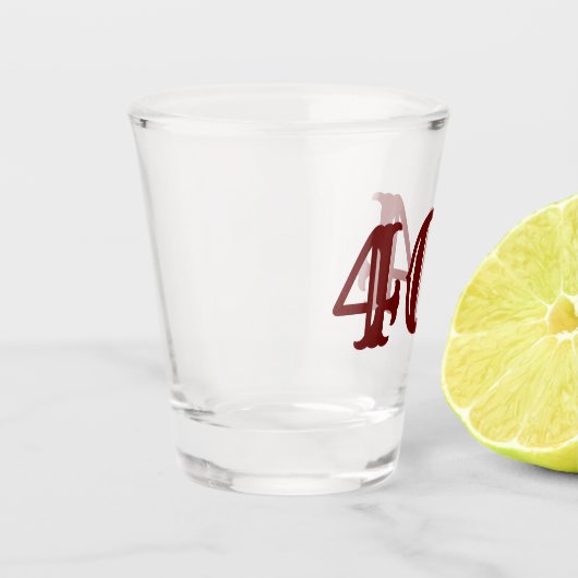 Gebied Code 404 (Atlanta, GA) Shot Glas (Links)