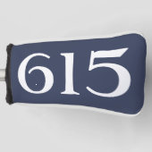 Gebied Code 615 (Nashville) Golfheadcover (Voorkant)