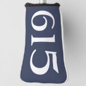 Gebied Code 615 (Nashville) Golfheadcover (Draai 90)