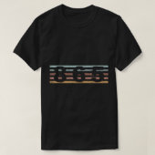 Gebied Code Retro Tennessee Knoxville T-shirt (Design voorkant)