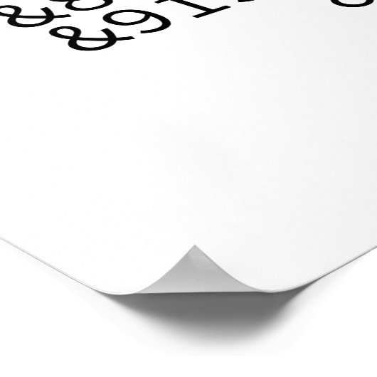 Gebied Codes North Carolina Poster (Hoek)