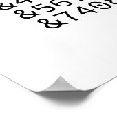 Gebied Codes Ohio Poster (Hoek)