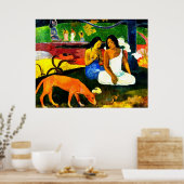 Gebied door Paul Gauguin Poster (Keuken)