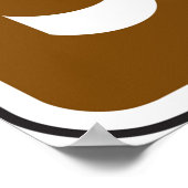 Gebied Gevist Poster (Hoek)