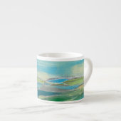 Gebied I gefragmenteerd Espresso Kop (Voorkant rechts)