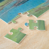 Gebied I gefragmenteerd Legpuzzel (Zijkant)