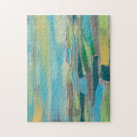 Gebied I gefragmenteerd Legpuzzel (Verticaal)