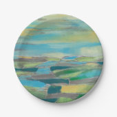 Gebied I gefragmenteerd Papieren Bordje (Voorkant)