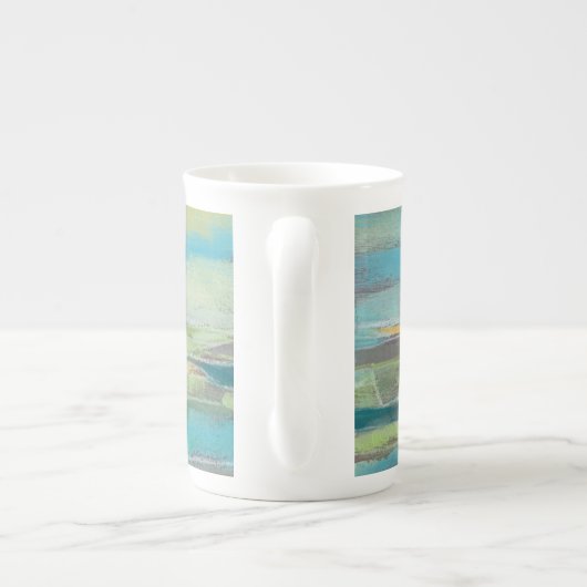 Gebied I gefragmenteerd Porselein Kop (Achterkant)