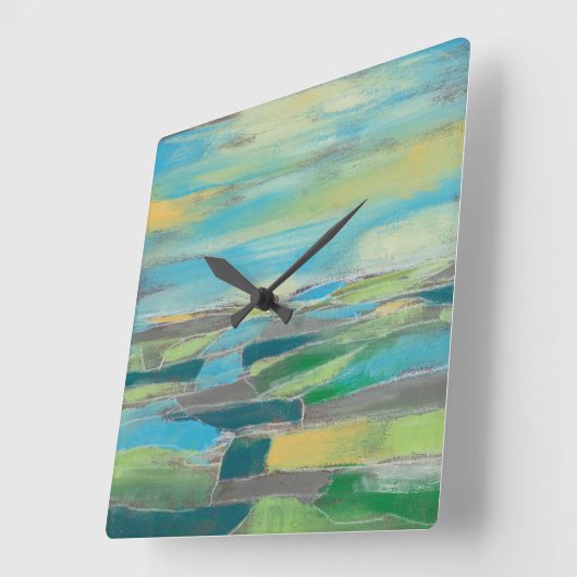 Gebied I gefragmenteerd Vierkante Klok (Hoek)