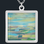 Gebied I gefragmenteerd Zilver Vergulden Ketting<br><div class="desc">ThuisDécor</div>