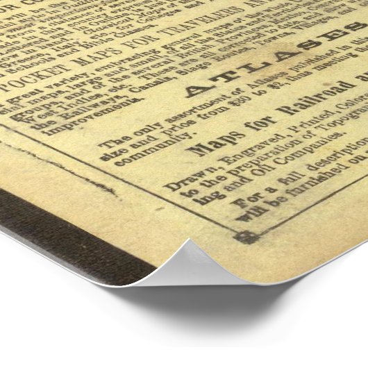 Gebied Montana Poster (Hoek)