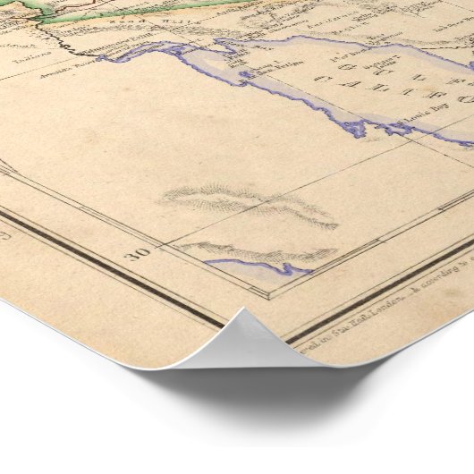 Gebied New Mexico Poster (Hoek)