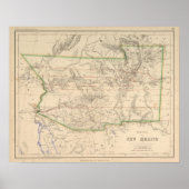 Gebied New Mexico Poster (Voorkant)