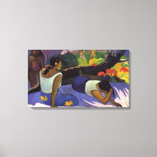 Gebied op Varua Ino - Paul Gauguin Canvas Afdruk (Voorkant)