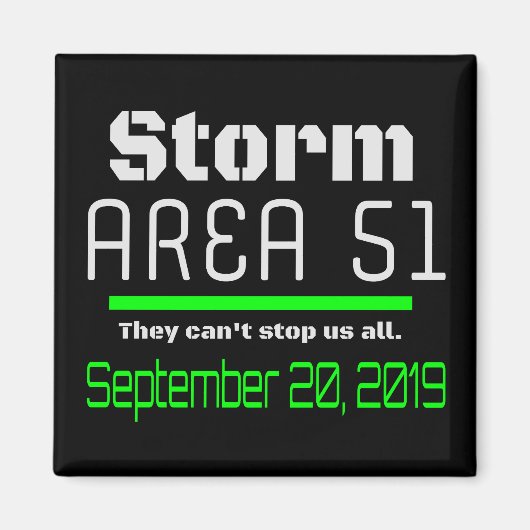 Gebied storm 51 september 2019 magneet (Voorkant)