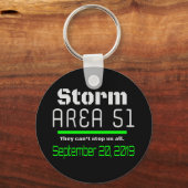Gebied storm 51 september 2019 sleutelhanger (Voorkant)