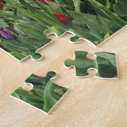Gebied Tulps Puzzle Legpuzzel (Zijkant)