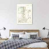 Gebied Utah 2 Canvas Afdruk (Insitu (Slaapkamer))