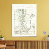 Gebied Utah 2 Canvas Afdruk (Insitu (Woonkamer))
