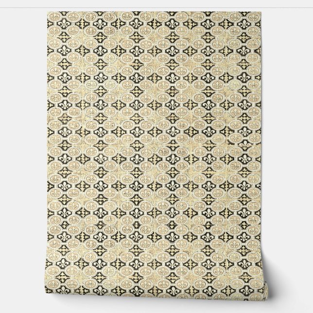 Gebied van achtenveertig tegels behang (Afrollen)