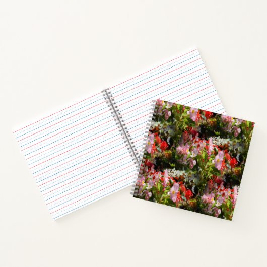 Gebied van Begonia's.... Notitieboek (Binnen)